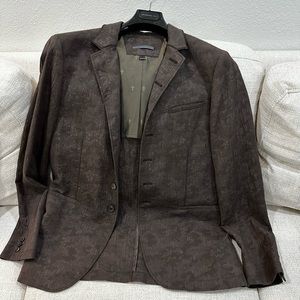 John Varvatos linen blazer, chocolate color, euro size 50